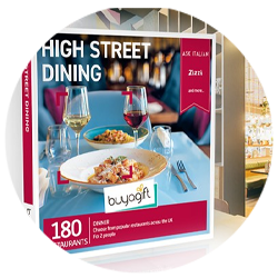 high street dining experience box winner